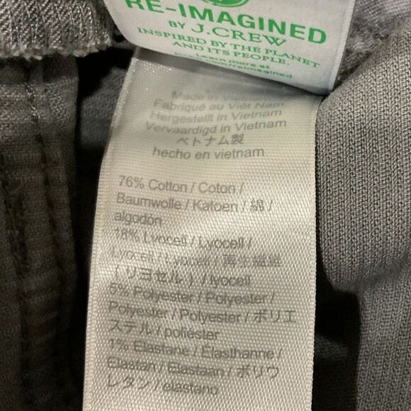 J. Crew Wome's Vintage Slim Straight Corduroy pants size 28 Gray - Picture 9 of 13